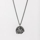 Achilles Remains Pendant Necklace | Silver
