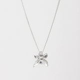 Orchidea Pendant Necklace | Silver