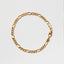 Figaro Chain Bracelet | Gold Vermeil