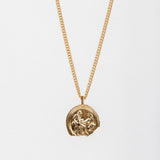 Achilles Remains Pendant Necklace | Gold Vermeil