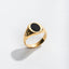 Polyphemus Onyx Ring | Gold Vermeil