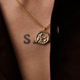 Achilles Remains Pendant Necklace | Gold Vermeil