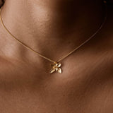 Orchidea Pendant Necklace | Gold Vermeil