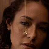 Orchidea Pendant Necklace | Gold Vermeil