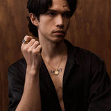 Achilles Remains Pendant Necklace | Gold Vermeil