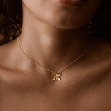 Orchidea Pendant Necklace | Gold Vermeil