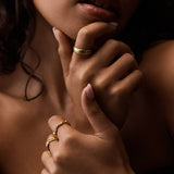 Pelagos Ring | Gold Vermeil